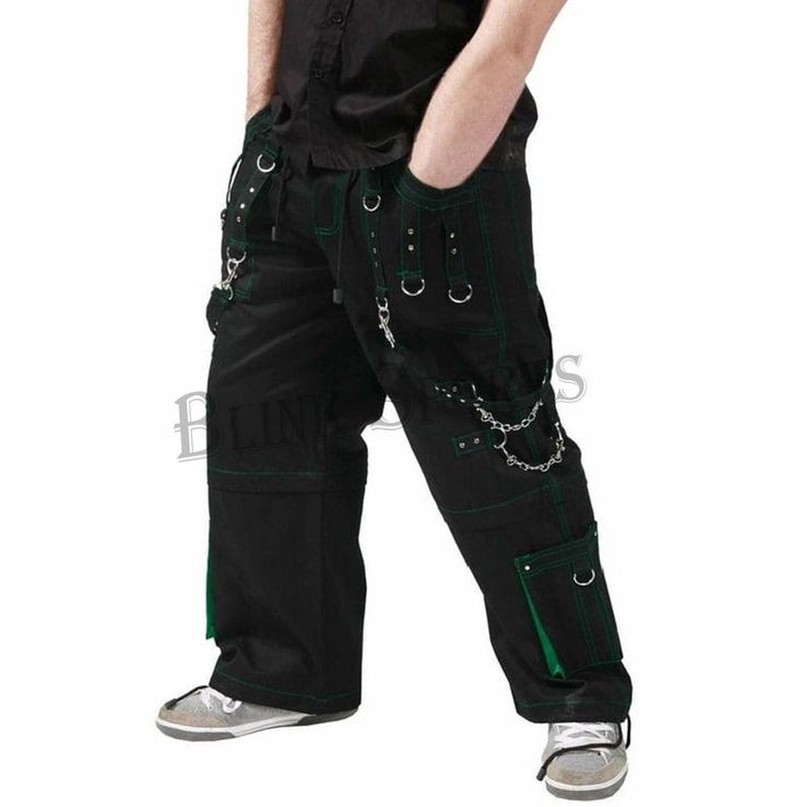 #pant #trouser #Gothic #Shorts #Black #Cotton Goth People, Rave Men, Gothic Shorts, Punk Shorts, Tripp Pants, Pant Trouser, Green Thread, Goth Clothes, Baggy Style