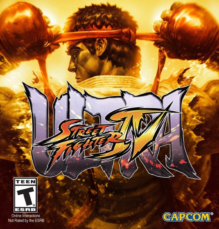 an advertisement for street fighter iv