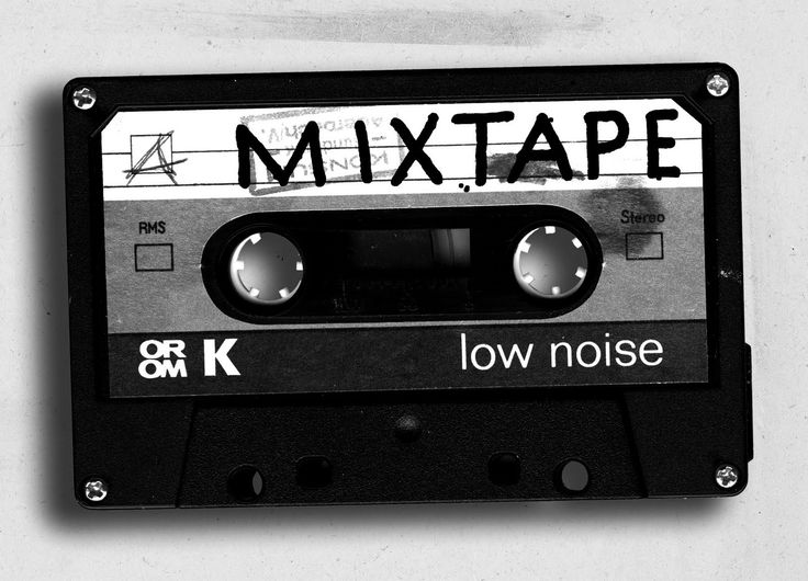 a cassette tape with the words low noise on it