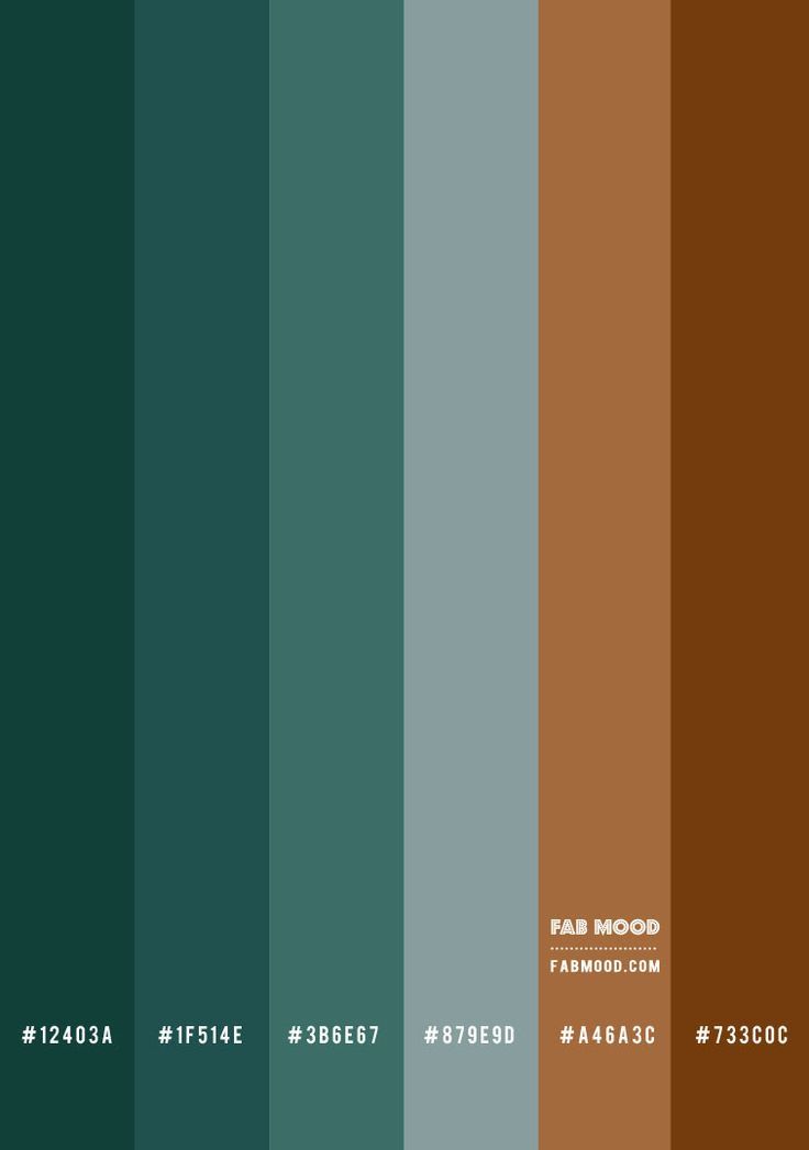 the color palette is green and brown