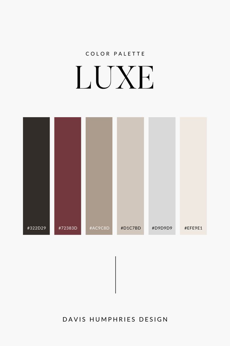 the color palette for luxury furniture