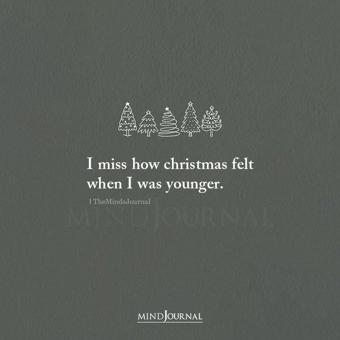 i miss how christmas felt when i was younger the mind journal by mind journal on flick