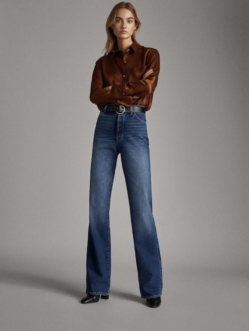 High Rise Jeans Outfit, Imperial Clothing, Adrette Outfits, Practice Outfits, Relaxed Outfit, Couture Mode, Outfit Jeans, Kaia Gerber, Closet Fashion