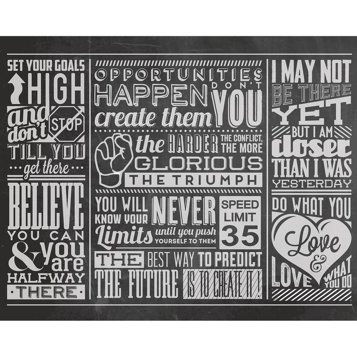 a black and white poster with words on it that say i love you, the future is