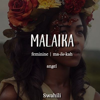 a woman with flowers on her head and the words'maalaka feminine i ma - kah angel '