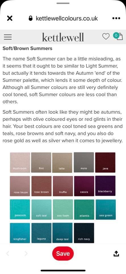 Brown Summer Color Palette, Toasted Soft Summer, True Spring Color Palette, Estate Soft, Muted Summer, True Spring Colors, Soft Summer Deep, House Of Colour, Soft Summer Color Palette