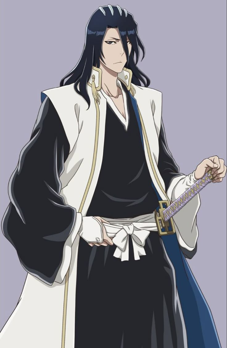 Bleach Captains, Kuchiki Byakuya, Rukia Bleach, Byakuya Kuchiki, Bleach Anime Ichigo, Korean Accessories, Anime Demon Boy, Bleach Anime Art, Kurosaki Ichigo