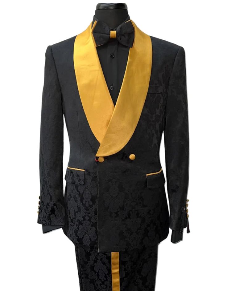 Yellow Prom Suit, Movie Costumes Men, Groom Blue Suit, Red Tuxedo, Grey Tuxedo, Double Breasted Tuxedo, Prom Tuxedo, Gold Suit, Burgundy Tuxedo