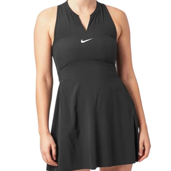 - Brand New - As Seen In Pictures - Women’s Size Medium - Dx1427-010 Nike Air Women, Nike Sportswear Women, Neon Dresses, Nike Dresses, Golf Dresses, Athletic Dress, Nike Long Sleeve, Nike Tennis Dress, Short Sleeve Dress Shirt