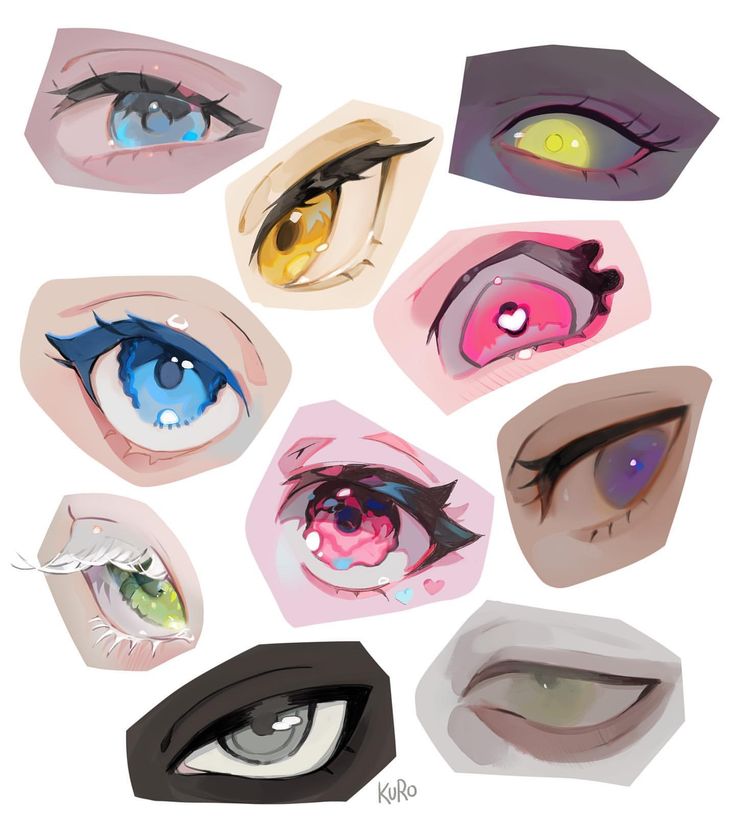 Anime Eye Styles, Eye Styles, All Spiderman, Eye Drawing Tutorials, Different Art Styles, Anime Eye Drawing, Anime Eyes, Anatomy Art, 영감을 주는 캐릭터