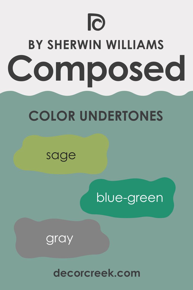 the color scheme for this poster is green, blue - green, gray and white