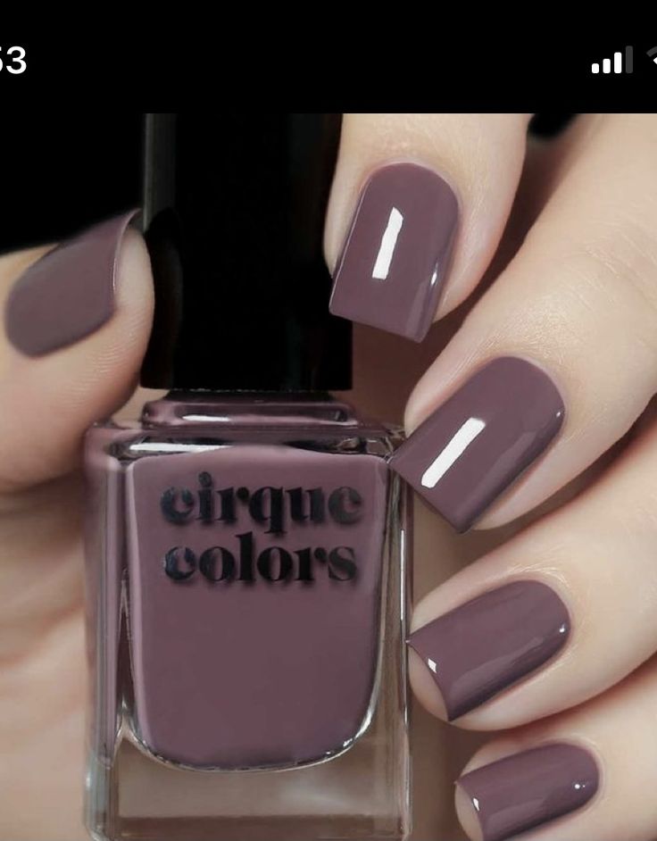 Nail Colors For Pale Skin, Stamping Nail Polish, Nail Paint Shades, Plum Nails, Cirque Colors, Gold Nail Polish, Purple Nail Polish, Purple Nail, Nail Polish Designs