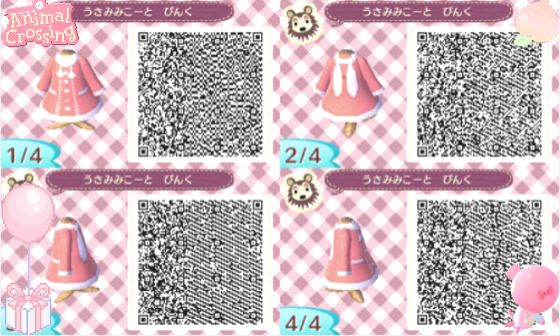 the qr code is displayed in this screenshot from mario's animal crossing