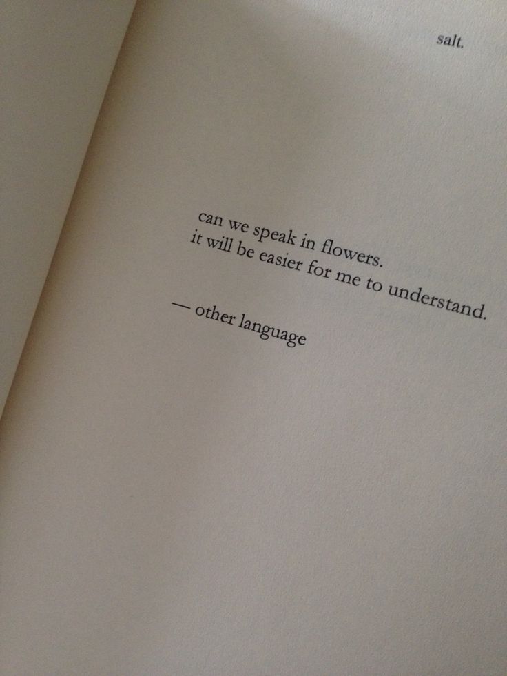 an open book with the words can we speak in flowers? it will be easier for me to understand other language