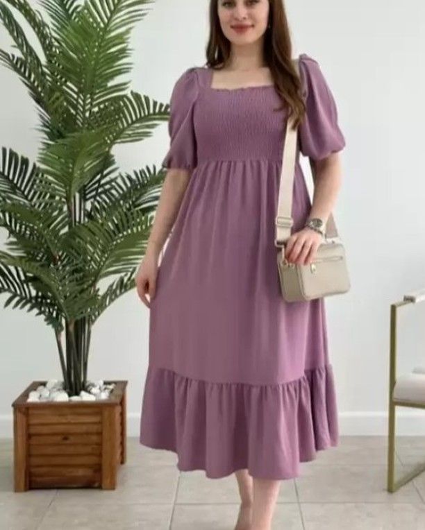 COMMENT LINK TO GET THE PRODUCT LINK 😊 Follow the telegram channel link in the bio 🔗‍💥 👗Women Fit and Flare Purple Dress RUTENDO | Purpal light| Crepe fabric | Fit and Flare | Western Wear | casual 🌟Size: XS S M L XL #WomensFashion #EthnicWear #KurtaLove #StraightKurta #TraditionalWear #FestiveFashion #IndianWear #EthnicVibes #Fashionista #OOTDwomen #DesiFashion #IndianFashion #TraditionalFashion #FestiveWear #WomenWear #FashionInspiration #StyleDiaries #WomenClothing #FashionGram #Inst... Ootd Women, Kurta Style, Ethnic Looks, Telegram Channel, Traditional Fashion, Desi Fashion, Crepe Fabric, Festival Wear, Indian Wear