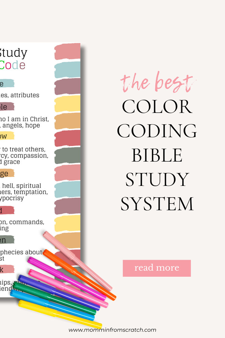 the best color bible study system