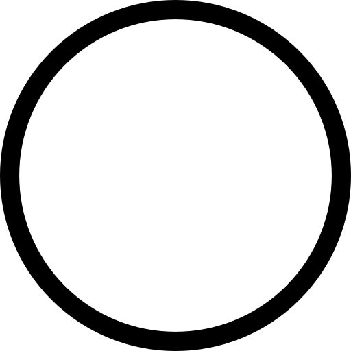 a black and white image of a circle