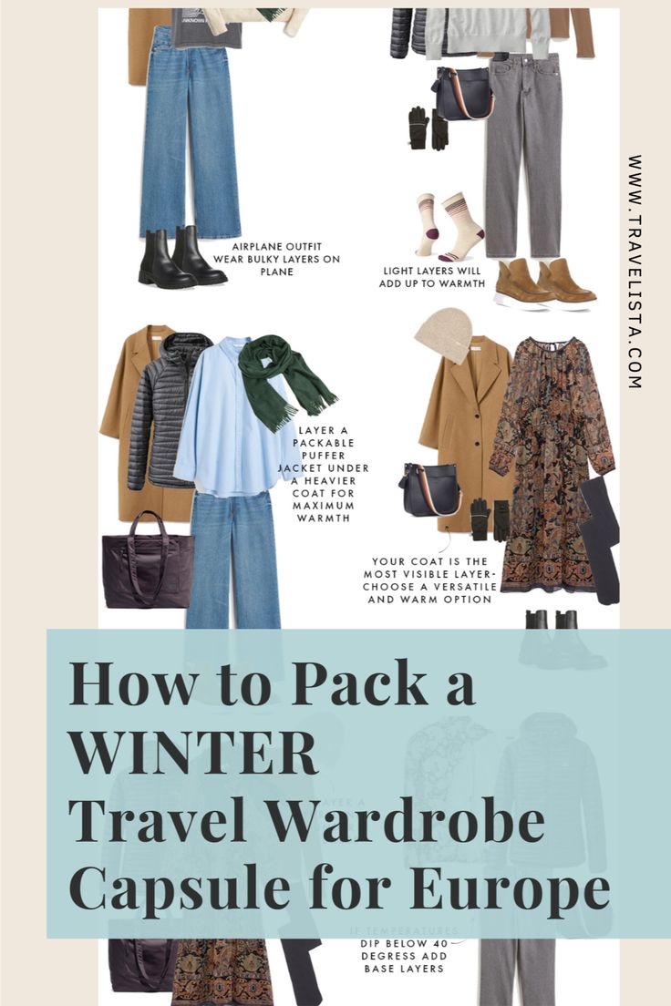 Europe Winter Travel Packing, Packing For 7 Days In A Carry On Winter, Germany Winter Outfits Capsule Wardrobe, Winter Europe Travel Outfits Capsule Wardrobe, Winter Travel Outfit Capsule, Packing Winter Travel, 10 Day Capsule Wardrobe Winter, 2 Week Winter Packing List, Christmas Travel Capsule Wardrobe