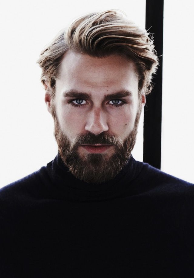 Trendy Blonde Beard Styles 2017 Blonde Hair Dark Beard, Dark Ash Blonde Hair, Blonde Hair Tips, Blonde Beard, Blonde Men, Blonde Hairstyle, Hipster Beard, Dyed Blonde Hair, Beard Hairstyle