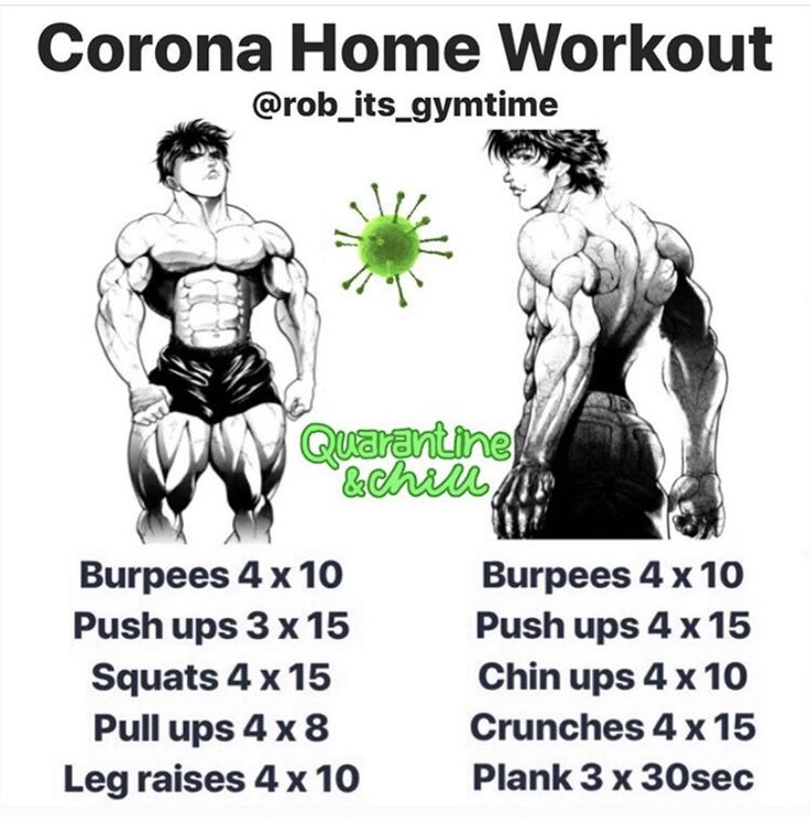 an image of a man's back and chest workout chart with the words home workouts on it