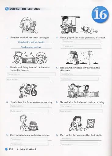 the worksheet is filled with instructions for children to learn how to use them