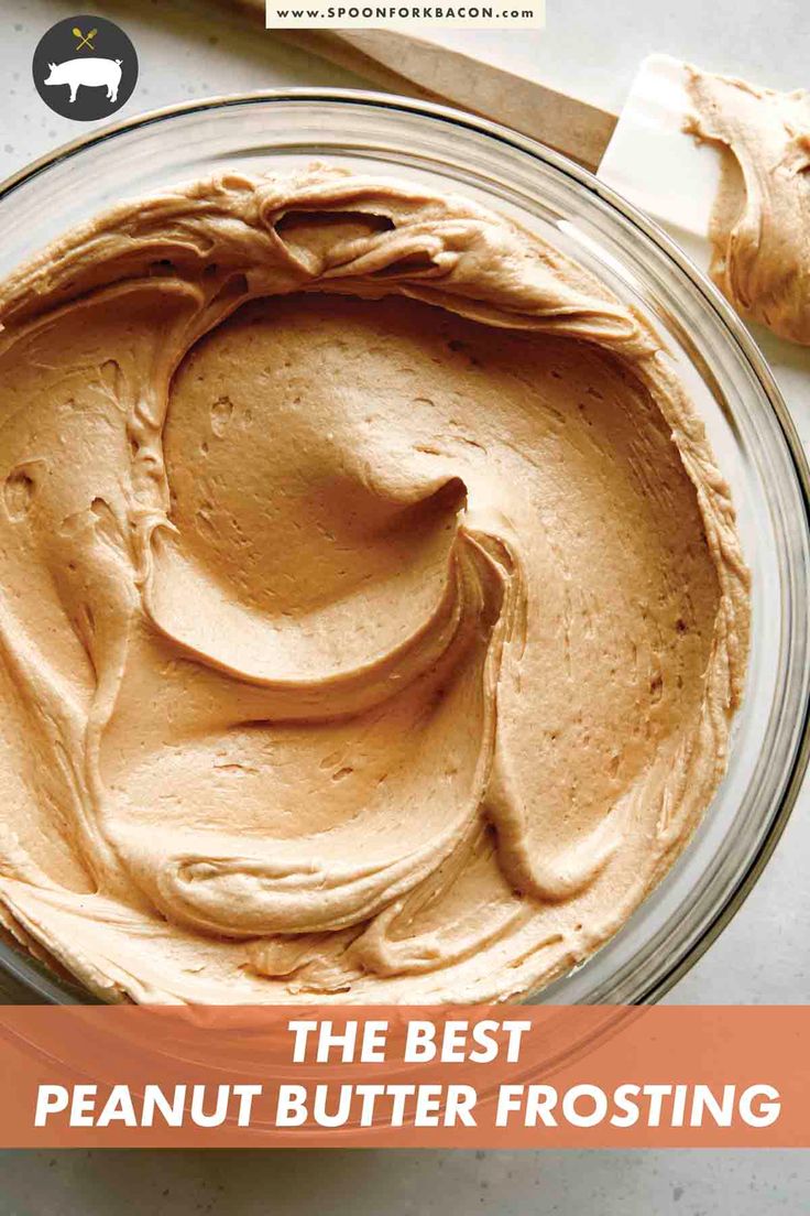 the best peanut butter frosting recipe