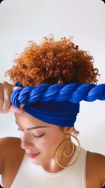 Curly Hair Looks, Head Wrap Styles, Have You Tried, Head Wrap, Curly Hair Styles Naturally, Naturally Curly, Head Wraps, You Tried, Content Creator