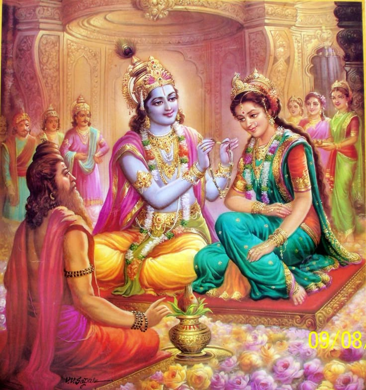 an image of lord rama and his attendants