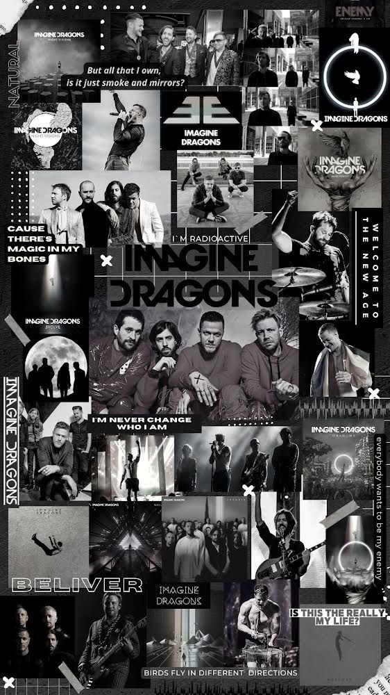 a collage of photos with the words iron dragon on it and images of people