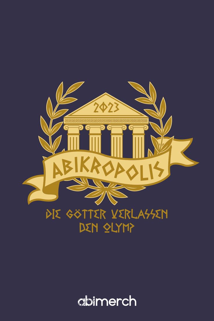 an image of the logo for abrapolis, which is also in gold