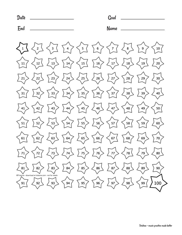 a printable worksheet with stars on it