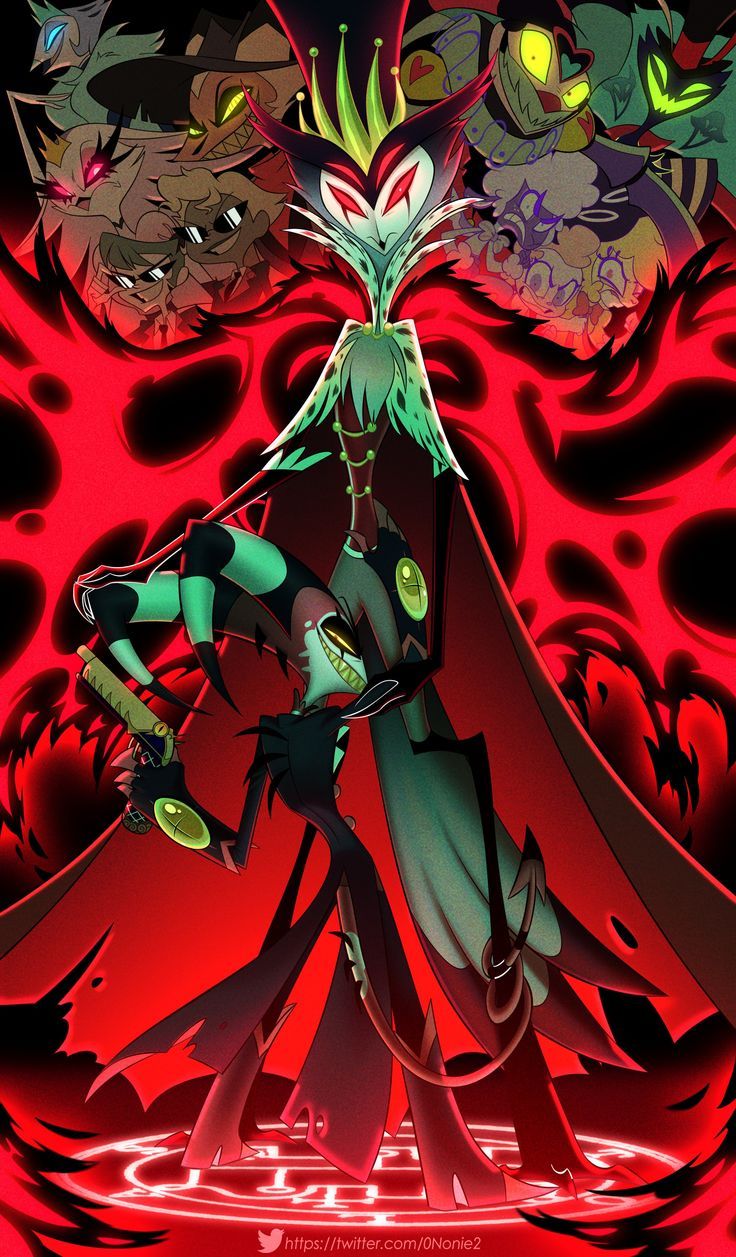 Powerful Couple, Boss Series, Boss Wallpaper, Monster Hotel, Alastor Hazbin Hotel, Vivziepop Hazbin Hotel, Hotel Art, 영감을 주는 캐릭터, Helluva Boss