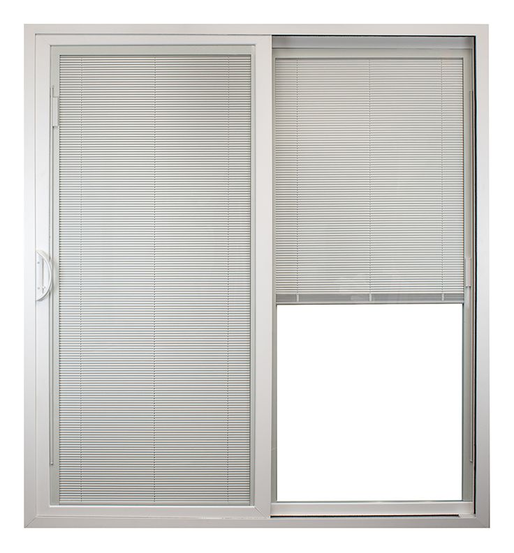 United Window and Door in-stock and special order products offer exceptional value by combining quality materials with innovative design and advanced technology. United Window & Door 72-in x 80-in x 4-9/16-in Jamb Low-e Blinds Between The Glass White Vinyl Sliding Right-Hand Sliding Patio Door | 44PD7280RHBBG Blinds For Sliding Glass Doors, Patio Door Blinds, Sliding Patio Door, Sliding Patio Doors, Patio Door, Window Door, Patio Doors, Sliding Glass Door, The Glass