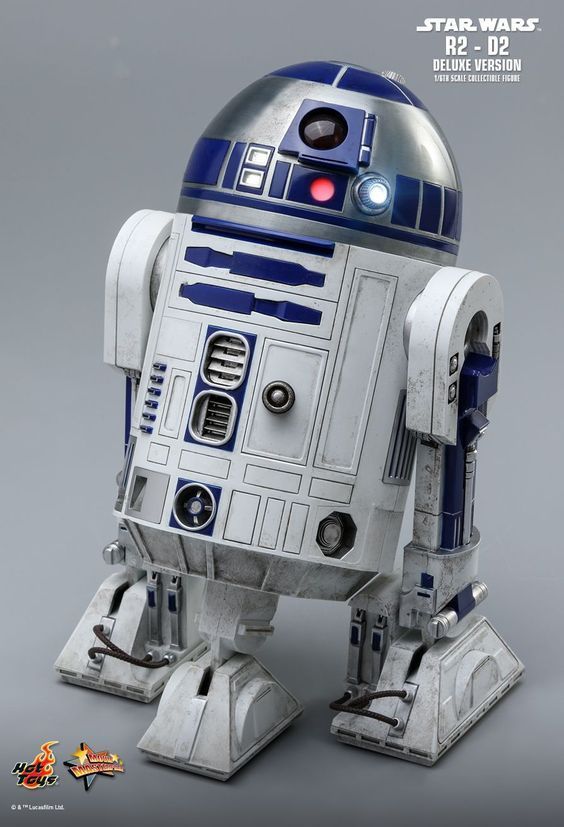 a star wars r2d2 robot is shown in this image