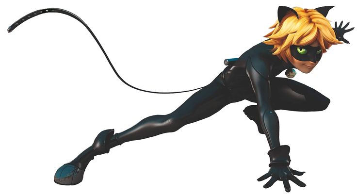 an animated cat woman with green eyes and black catsuits on her body, holding a