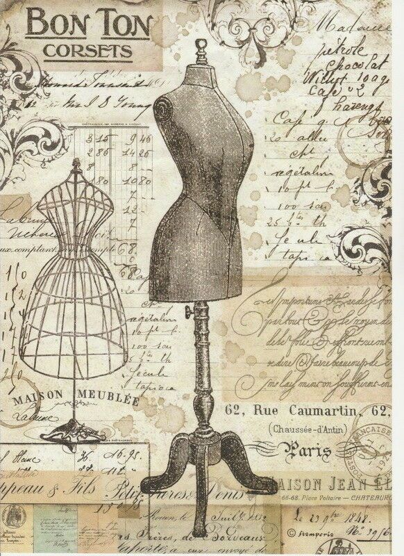 an image of a mannequin on top of a dressmaker's dummy