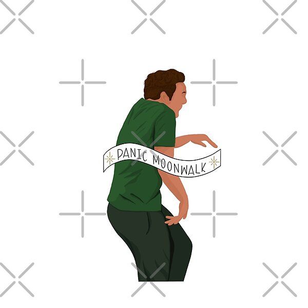 New Girl Nick Miller Panic Moonwalk by Makaniisabel3 | Redbubble Nick Miller, New Girl