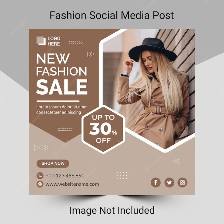 a fashion social media post with a woman wearing a hat