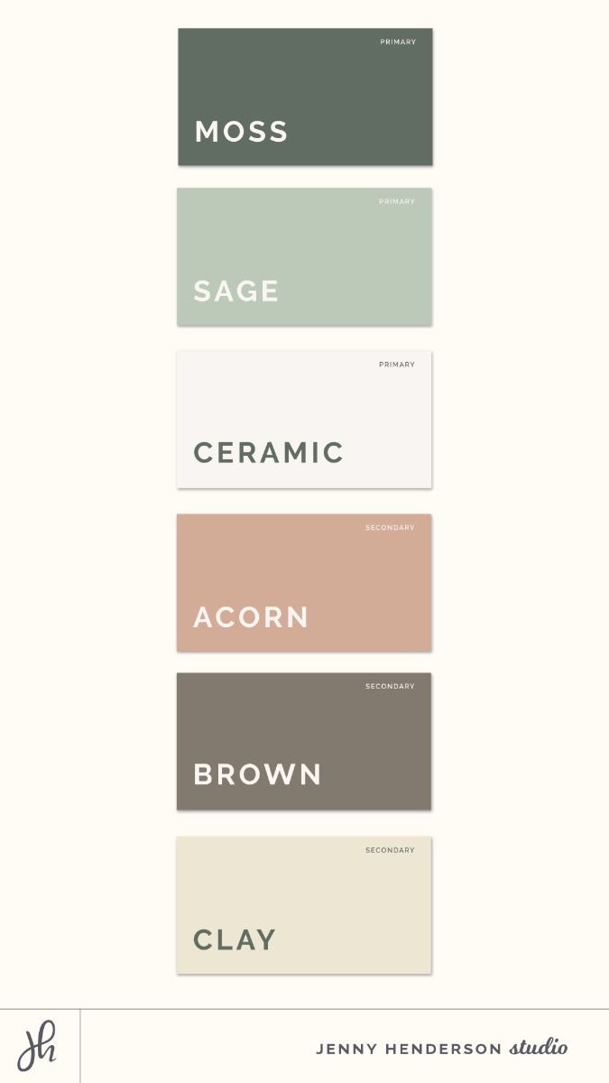 the color scheme for an interior paint palette