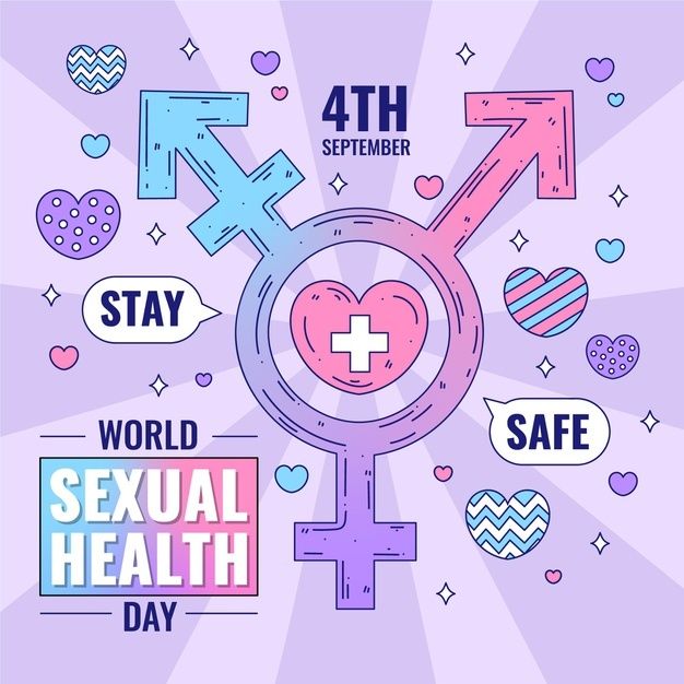 World sexual health day concept Free Vector Sexuality Poster, Gender Equality Poster, Medical Gaslighting, Geometrical Prints, Aesthetic Boarders Designs, Cat Logo Design, Health Icon, Showing Respect, Desain Buklet