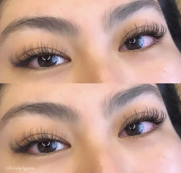 Asian Classic Lash Extensions, Classical Lash Extensions, Asian Eyes Eyelash Extensions, Lash Extensions Styles For Asian Eyes, Best Eyelash Extensions For Almond Eyes, Classic Lashes Asian Eyes, Eyelashes Asian, Wispy Lash Extensions Asian Eyes, Wispy Eyelash Extensions Asian