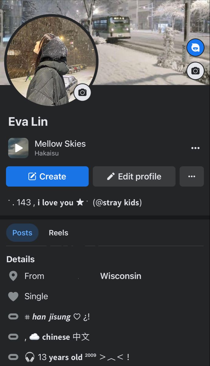 an instagram page for eva lin