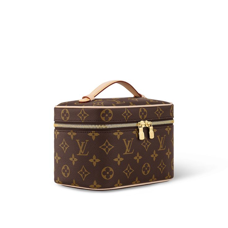 LOUIS VUITTON® - Nice Mini - Monogram Louis Vuitton Makeup Bag, Louis Vuitton Makeup, Louis Vuitton Cosmetic Bag, Unrealistic Wishlist, Lv Clutch, Mini Tela, Mini Toile, Sac Louis Vuitton, Vanity Bag