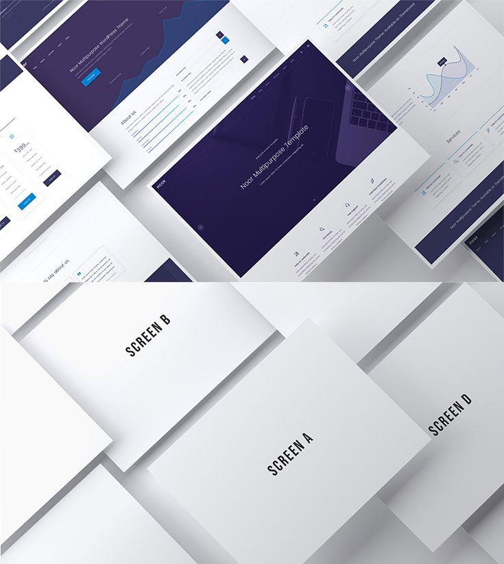 a bunch of white and blue business cards on top of each other