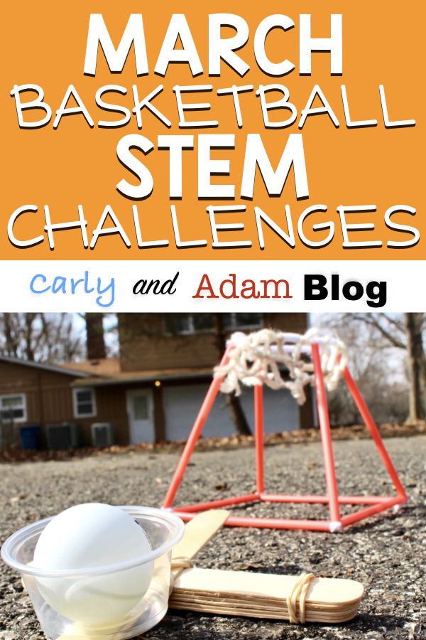 March Madness STEM Challenges March Madness Stem, Basketball Stem, Science Party Games, Kindergarten Stem Challenges, March Madness Activities, March Maddness, March Stem, Summer Olympics Activities, March Craft