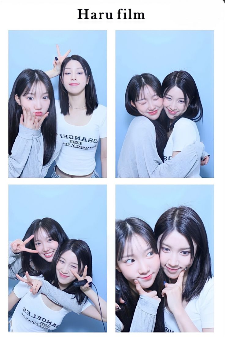 Bestie Photobooth Ideas, Photoism Pose Ideas, Photobooth Ideas Pose, Photobooth Pictures With Friends, Pose Ideas With Bestie, Photo Booth Ideas Poses, Photobooth Pose Ideas, Photobooth Poses Friends, Photobooth Ideas Friends