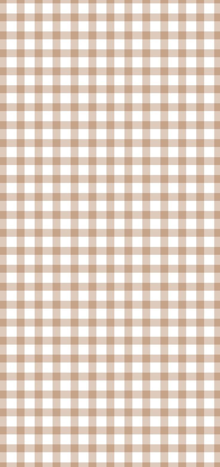 a brown and white gingham checkered background