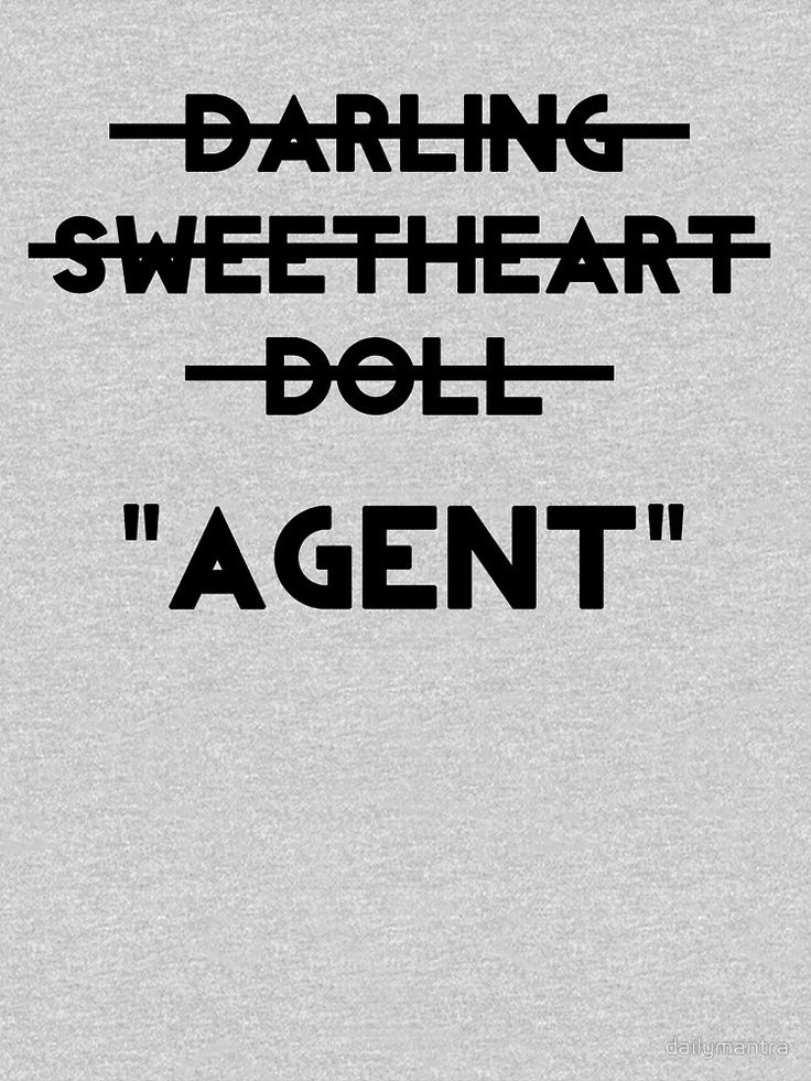 a black and white poster with the words, daring sweetheart doll agent