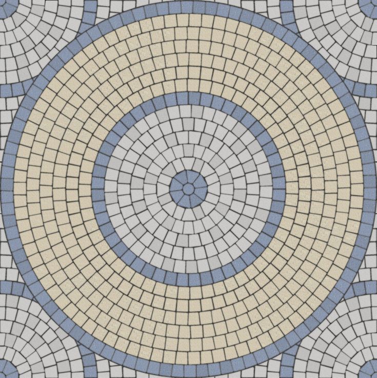 Circular pattern - concrete pavers Circular Paving Pattern, Pavement Pattern, Pavement Texture, Paving Texture, Patio Walkway, Paver Patterns, Pattern Concrete, Granite Paving, Paving Pattern