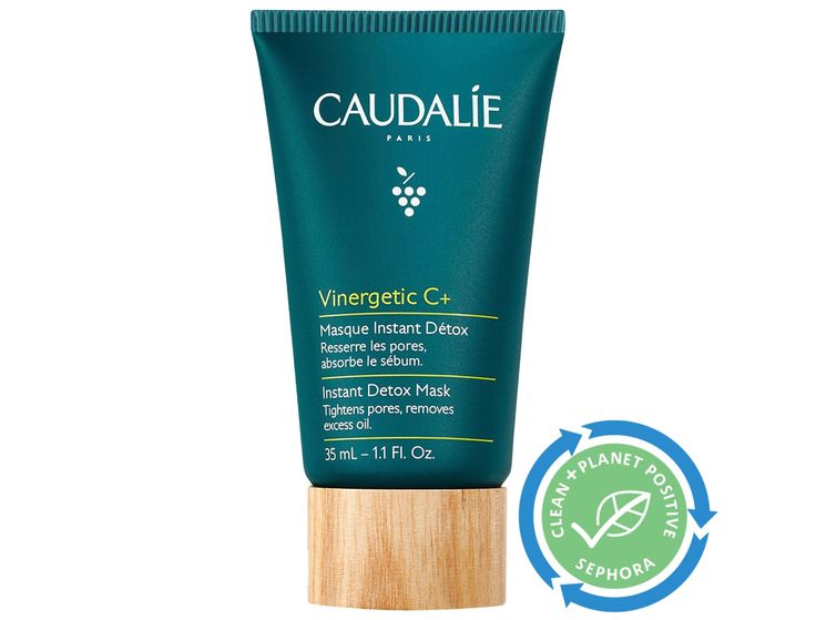 Check out this product at Sephora.com - Caudalie Mini Pore Minimizing Instant Detox Mask - 1.18 oz / 35 mL Caudalie Mist, Caudalie Detox Mask, Caudalie Deodorant, Caudalie Face Spray, Caudalie Vinoperfect, Tighten Pores, Clay Masks, Sephora, Mask